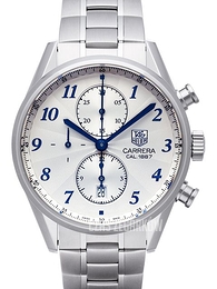 TAG Heuer Carrera Calibre 1887 Srebrny/Stal Ø41 mm CAR2114.BA0724