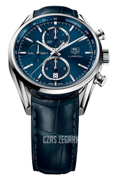 TAG Heuer Carrera Calibre 1887 Niebieski/Skóra Ø41 mm CAR2115.FC6292