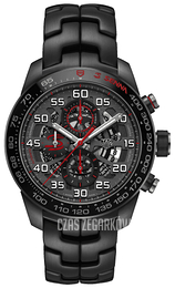 TAG Heuer Carrera Czarny/Stal Ø45 mm CAR2A1L.BA0688