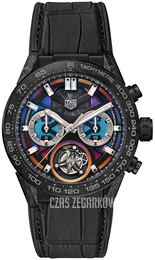 TAG Heuer Carrera Wielokolorowy/Guma Ø45 mm CAR5A8AF.FC6415