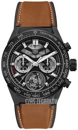 TAG Heuer Carrera Czarny/Guma Ø45 mm CAR5A90.FT6121