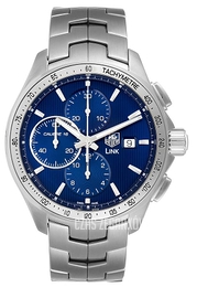 TAG Heuer Calibre 16 Niebieski/Stal Ø43 mm CAT2015.BA0952