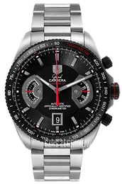 TAG Heuer Grand Carrera Czarny/Stal Ø43 mm CAV511C.BA0904