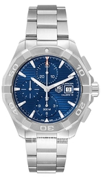 TAG Heuer Aquaracer Chronograph Niebieski/Stal Ø43 mm CAY2112.BA0927