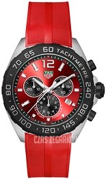 TAG Heuer Formula 1 Czerwony/Guma Ø43 mm CAZ101AN.FT8055