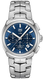 TAG Heuer Link Niebieski/Stal Ø41 mm CBC2112.BA0603
