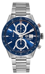 TAG Heuer Carrera Niebieski/Stal Ø41 mm CBM2112.BA0651