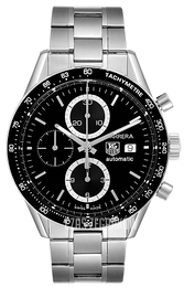 TAG Heuer Carrera Calibre 16 Automatic Chronograph Czarny/Stal Ø41 mm CV2010.BA0794