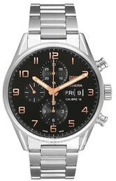 TAG Heuer Carrera Czarny/Stal Ø43 mm CV2A1AB.BA0738