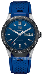 TAG Heuer Connected Niebieski/Guma Ø46 mm SAR8A80.FT6058