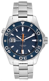 TAG Heuer Aquaracer 500 M Niebieski/Stal Ø43 mm WAJ1112.BA0870