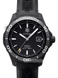 TAG Heuer Aquaracer Calibre 5 Czarny/Guma Ø41 mm WAK2180.FT6027