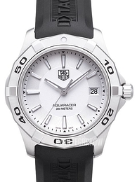 TAG Heuer Aquaracer Srebrny/Guma Ø39 mm WAP1111.FT6029