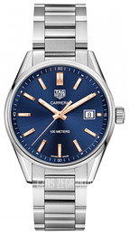 TAG Heuer Carrera Lady Niebieski/Stal Ø39 mm WAR1112.BA0601