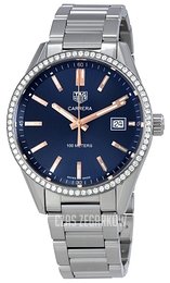 TAG Heuer Carrera Lady Niebieski/Stal Ø39 mm WAR1114.BA0601
