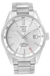 TAG Heuer TAG Heuer Carrera Srebrny/Stal Ø41 mm WAR2011.BA0723