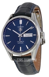 TAG Heuer Carrera Niebieski/Skóra Ø41 mm WAR201E.FC6292