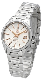 TAG Heuer TAG Heuer Carrera Lady Srebrny/Stal Ø28 mm WAR2412.BA0770
