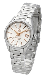TAG Heuer Carrera Srebrny/Stal Ø28 mm WAR2412.BA0776