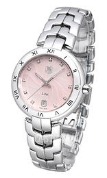 TAG Heuer Link Różowy/Stal Ø34.5 mm WAT1313.BA0956