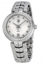 TAG Heuer Link Srebrny/Stal Ø34.5 mm WAT1316.BA0956