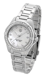 TAG Heuer TAG Heuer Aquaracer Lady Biały/Stal Ø32 mm WAY1314.BA0915