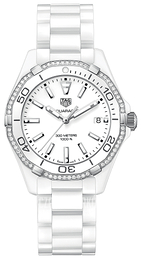 TAG Heuer Aquaracer Lady Biały/Czeramiczna Ø35 mm WAY1396.BH0717