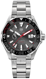 TAG Heuer Aquaracer Szary/Stal Ø43 mm WAY201D.BA0927