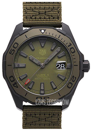 TAG Heuer Aquaracer Zielony/Tkanina Ø43 mm WAY208E.FC8222