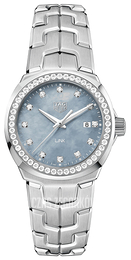 TAG Heuer Link Damklockor Niebieski/Stal Ø32 mm WBC1319.BA0600