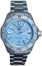 TAG Heuer Aquaracer Niebieski/Tytan Ø40 mm WBP1182.BF0000