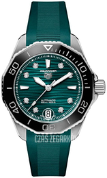 TAG Heuer Aquaracer Professional Zielony/Guma Ø36 mm WBP231G.FT6226