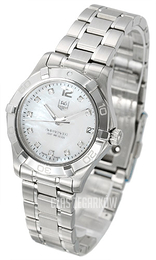 TAG Heuer Aquaracer 32 mm Diamond Dial Biały/Stal Ø32 mm WAF1312.BA0817