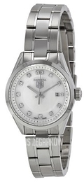 TAG Heuer Carrera 27 mm Diamond Dial Biały/Stal Ø27 mm WV1411.BA0793