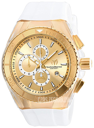 Technomarine Cruise Star Żółte złoto/Guma Ø46 mm TM-115046