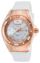Technomarine Cruise Monogram Biały/Guma Ø40 mm TM-115326