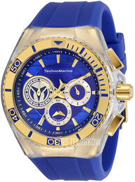 Technomarine Niebieski/Guma Ø46.65 mm TM-118125
