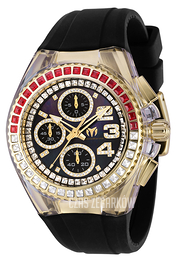 Technomarine Cruise Glitz Srebrny/Skóra Ø40 mm TM-121064