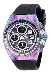 Technomarine Cruise Glitz Srebrny/Skóra Ø40 mm TM-121066