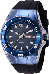 Technomarine Cruise Monogram Srebrny/Skóra Ø40 mm TM-121218
