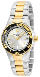 Technomarine Manta Sea Srebrny/Stal w odcieniu złota Ø32 mm TM-215008