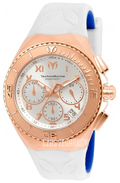 Technomarine Manta Steel Srebrny/Guma Ø40 mm TM-215078