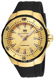 Technomarine Manta Sea Żółte złoto/Guma Ø48 mm TM-215084