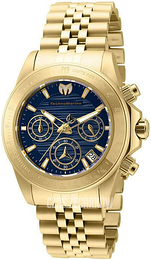 Technomarine Manta Ray Niebieski/Stal w odcieniu złota Ø38 mm TM-219031