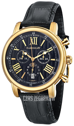 Thomas Earnshaw Longcase Czarny/Skóra Ø43 mm ES-0016-0A