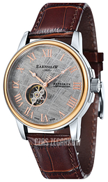 Thomas Earnshaw Beagle Szary/Skóra Ø42 mm ES-0031-03