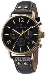 Thomas Earnshaw Investigator Czarny/Skóra Ø43 mm ES-8001-01