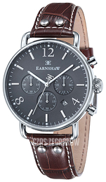 Thomas Earnshaw Investigator Szary/Skóra Ø43 mm ES-8001-04