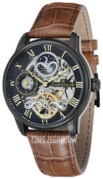 Thomas Earnshaw Longitude Czarny/Skóra Ø44 mm ES-8006-10