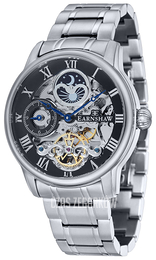 Thomas Earnshaw Longitude Czarny/Stal Ø44 mm ES-8006-11